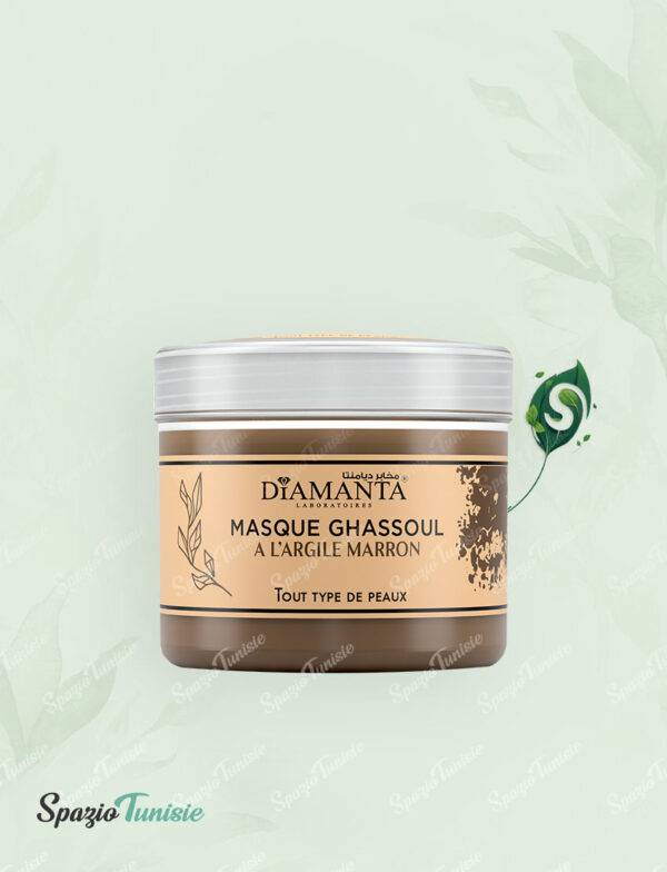 Masque Ghassoul, Gommant et détoxifiant 170 gr